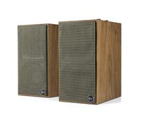 Klipsch The Fives Active Bookshelf Speakers Pair In Walnut