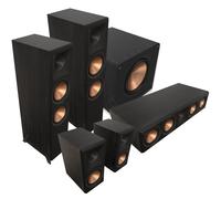 Klipsch Ultimate Reference Premier RP-8000F II 5.1 Home Cinema Speaker Package - Black