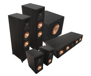 Klipsch Ultimate Reference Premier RP-8000F II 5.1 Home Cinema Speaker Package - Black
