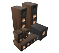 Klipsch Ultimate Reference Premier RP-8000F II 5.1 Home Cinema Speaker Package - Walnut