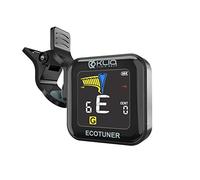 KLIQ EcoTuner - USB Rechargeable Clip-On Tuner for All Instruments (with included charging cable) - with Guitar, Ukulele, Violin, Bass & Chromatic Tuning Modes (also for Mandolin and Banjo)