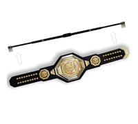 Klizdum WWE Belt Hanger Wall Mount - Wrestling Championship Belt Display Case & Holder - Heavy-Duty Wall Mounted Organizer for WWE Belts - Easy to Install