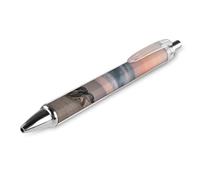 KLJHNVBM Beach Sea Turtle Ballpoint Pens - Black Ink Fine Point 0.5mm Pens, Smooth Writing & Comfortable Grip for Office Home, Durable PC Material, Great Gift Idea