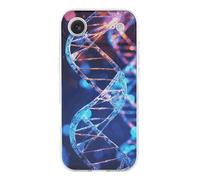 KLJHNVBM Compatible with iPhone 17 Case, Shockproof Soft TPU Clear Phone Cover with Anti-Yellowing & Scratch-Resistant, DNA Genetic Helix iPhone 17 Air Case for Men Women