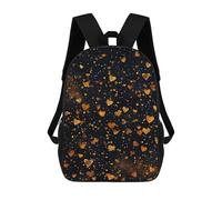 KLJHNVBM Gold Glitter Pattern Bookbag - Ultra Lightweight Portable Backpack Work Travel Backpack for Men Women Fits 16 Inch Notebook