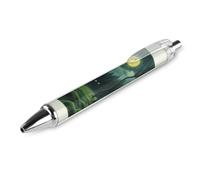 KLJHNVBM Late Night Forest Ballpoint Pens - Black Ink Fine Point 0.5mm Pens, Smooth Writing & Comfortable Grip for Office Home, Durable PC Material, Great Gift Idea