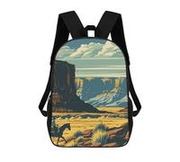 KLJHNVBM Mountains And Deserts Bookbag - Ultra Lightweight Portable Backpack Work Travel Backpack for Men Women Fits 16 Inch Notebook