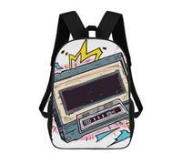 KLJHNVBM Old Cassette Tape Bookbag - Ultra Lightweight Portable Backpack Work Travel Backpack for Men Women Fits 16 Inch Notebook