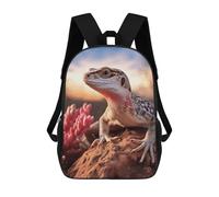KLJHNVBM White Lizard Bookbag - Ultra Lightweight Portable Backpack Work Travel Backpack for Men Women Fits 16 Inch Notebook