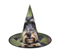 KLJnmbb Adorable Schnauzer Print Adults Celebration Carnival Hat Party Supply Decoration Cosplay Costume Themed