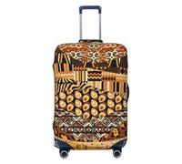 KLJnmbb African Style Patchwork Print Stretchable Suitcase Universal Elastic Luggage Protector Sleeve Vacation Travel