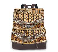 KLJnmbb African Style Patchwork Print Women'S Backpack Shopping Bag Lightweight Versatile Fashion Rucksack Work Travel