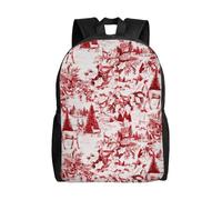 KLJnmbb Animal Wilderness Bear Deer Print Men Women Stylish Waterproof Backpack For Travel Hiking Camping Lightweight Daypack