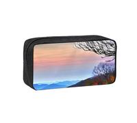 KLJnmbb Blue Ridge Mountains Print Lightweight Case Stationery Organizer Pouch Office Travel Commute Home Gifting