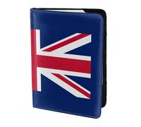 KLJnmbb British Flag Print 5.5in Passport Travel Document Wallet Secure Compact Stylish for Men and Women