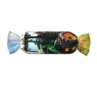 KLJnmbb Company Farm Tractor Print Candy Cylindrical Skin-Friendly Pillow Versatile Home Decor Bedroom Yoga Travel