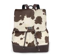 KLJnmbb Cow Fur Print Print Women'S Backpack Shopping Bag Lightweight Versatile Fashion Rucksack Work Travel