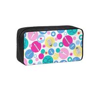 KLJnmbb Cute Nurse Print Lightweight Case Stationery Organizer Pouch Office Travel Commute Home Gifting