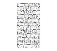 KLJnmbb Cute Penguin Print Stylish Bath Towel Lightweight Towels Beach Pool Gym Travel Vacation Multiple Use