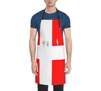 KLJnmbb Denmark Danish Flag Print 28x33 In Adult Cooking Apron With Pockets Stylish And Functional Chef Apron