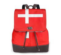 KLJnmbb Denmark Danish Flag Print Women'S Backpack Shopping Bag Lightweight Versatile Fashion Rucksack Work Travel