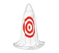 KLJnmbb Design Target Print Hooded Cloak Adults Teens Kids Variety Wizard Cape Robehalloween Carnival Cosplay