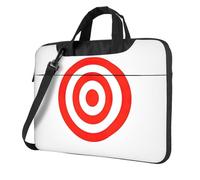 KLJnmbb Design Target Print Practical Bag Stylish And Protective Laptop Bag Versatile Soft Bag For Women Men