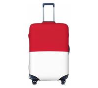 KLJnmbb Flag of Monaco Print Stretchable Suitcase Universal Elastic Luggage Protector Sleeve Vacation Travel