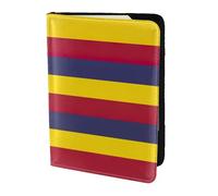 KLJnmbb Flag of The Kingdom of Hawaii Print 5.5in Passport Travel Document Wallet Secure Compact Stylish for Men and Women