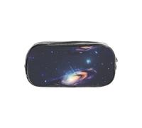 KLJnmbb Galaxy in The Universe Print Clear Pencil Case for Students Kids Boys Girls Transparent Stationery Organizer