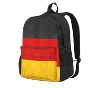 KLJnmbb Germany Flag Print Large Capacity Backpack Lightweight Hiking Outdoor Adventures Daily Commuting