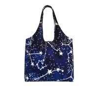 KLJnmbb Glow In The Dark Print Oversized Canvas Tote Bag Lightweight Shoulder Handbag For Beach Travel Daily