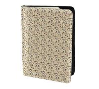 KLJnmbb Hairy Ferret Print 5.5in Passport Travel Document Wallet Secure Compact Stylish for Men and Women