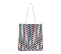 KLJnmbb Indian Alpaca Print Lightweight Tote Canvas Shopping Bag Eco-Friendly Versatile Travel Beach Daily Use