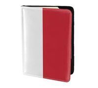 KLJnmbb Italy Flag Print 5.5in Passport Travel Document Wallet Secure Compact Stylish for Men and Women