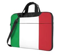KLJnmbb Italy Flag Print Practical Bag Stylish And Protective Laptop Bag Versatile Soft Bag For Women Men