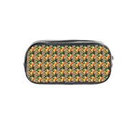 KLJnmbb Japanese Pretty Koi Fish Print Clear Pencil Case for Students Kids Boys Girls Transparent Stationery Organizer