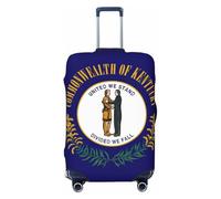 KLJnmbb Kentucky State Flag Print Stretchable Suitcase Universal Elastic Luggage Protector Sleeve Vacation Travel