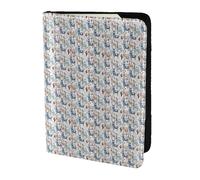 KLJnmbb Llama Alpaca Cactus Print 5.5in Passport Travel Document Wallet Secure Compact Stylish for Men and Women