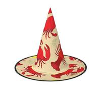 KLJnmbb Lobster And Crab Print Adults Celebration Carnival Hat Party Supply Decoration Cosplay Costume Themed