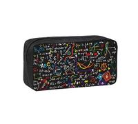 KLJnmbb Math Formula Print Lightweight Case Stationery Organizer Pouch Office Travel Commute Home Gifting