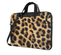 KLJnmbb Rough Leopard Print Print Stylish Portable Laptop Bag Shoulder Briefcase Commuting Gifting Casual Business