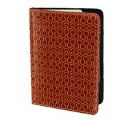 KLJnmbb Shining Overlook Print 5.5in Passport Travel Document Wallet Secure Compact Stylish for Men and Women