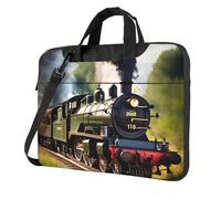 KLJnmbb Steam Little Train Print Practical Bag Stylish And Protective Laptop Bag Versatile Soft Bag For Women Men