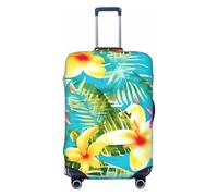 KLJnmbb Summer Style Hawaiian Print Universal Suitcase Cover Luggage Protector Elastic Washable Travel Luggage Cover
