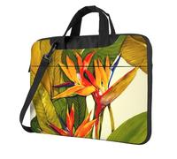 KLJnmbb Tropical Bird Of Paradise Print Practical Bag Stylish And Protective Laptop Bag Versatile Soft Bag For Women Men