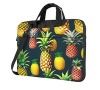 KLJnmbb Tropical Fruits Pineapple Print Practical Bag Stylish And Protective Laptop Bag Versatile Soft Bag For Women Men