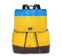 KLJnmbb Ukrainian Flag Print Women'S Backpack Shopping Bag Lightweight Versatile Fashion Rucksack Work Travel
