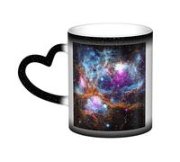 KLJnmbb Universe Galaxy Space Print Starry Sky Color-Changing Mug Ceramic Gift Home Office Cafe Coffee Mugs Holiday