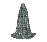 KLJnmbb Wearing Clothes Corgi Dogs Print Hooded Cloak Adults Teens Kids Variety Wizard Cape Robehalloween Carnival Cosplay
